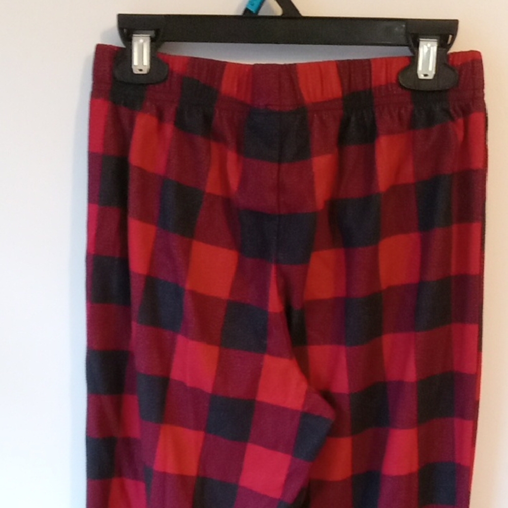 Wondershop Plaid Boys Pajamas - Red & Black Christmas PJ Set - Picture 7 of 9